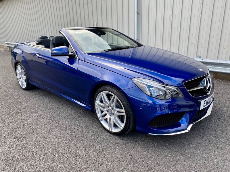 View MERCEDES-BENZ E CLASS E400 3.5 V6 TURBO AMG LINE PREMIUM EDITION CABRIOLET