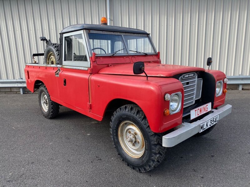 View LAND ROVER SERIES III 109 LWB 2.6 SIX CYLINDER VINTAGE RECOVERY TRUCK