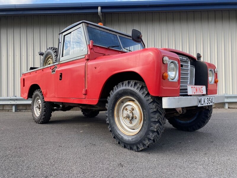 View LAND ROVER SERIES III 109 LWB 2.6 SIX CYLINDER VINTAGE RECOVERY TRUCK