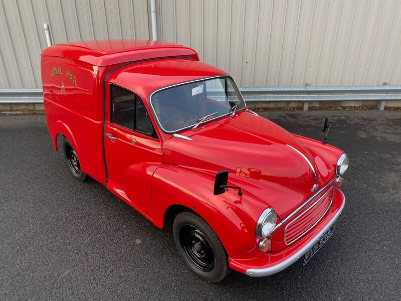 View MORRIS MINOR CLASSIC ROYAL MAIL POST OFFICE VAN