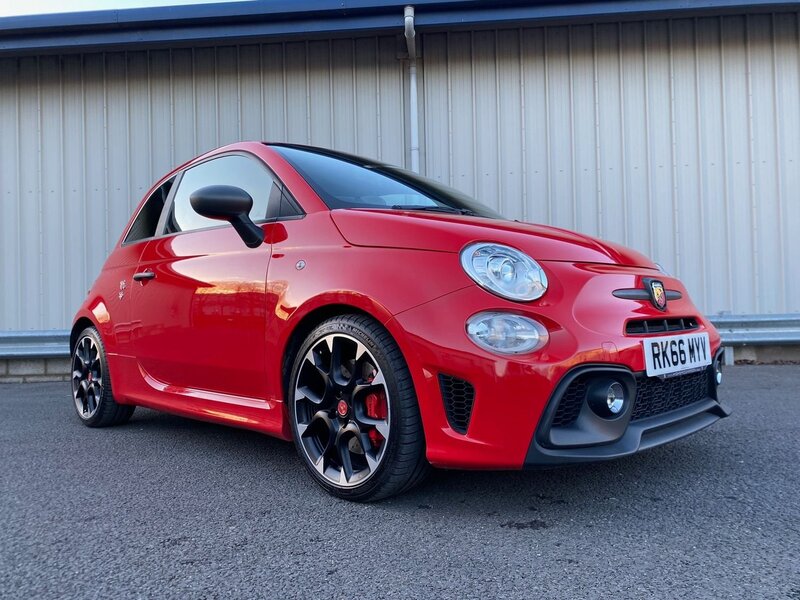 View ABARTH 595 COMPETIZIONE MTA AUTO 180BHP