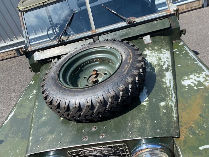 Land rover series bonnet discount
