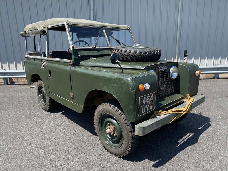 View LAND ROVER SERIES II 2A 88 INCH SWB SOFT TOP