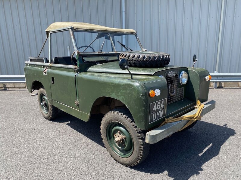 View LAND ROVER SERIES II 2A 88 INCH SWB SOFT TOP