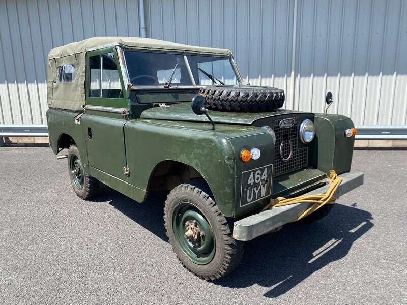 View LAND ROVER SERIES II 2A 88 INCH SWB SOFT TOP