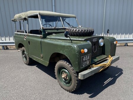 LAND ROVER SERIES II 2A 88 INCH SWB SOFT TOP
