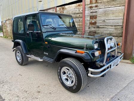 JEEP WRANGLER YJ 4.0 MANUAL WITH HARD & SOFT TOPS 