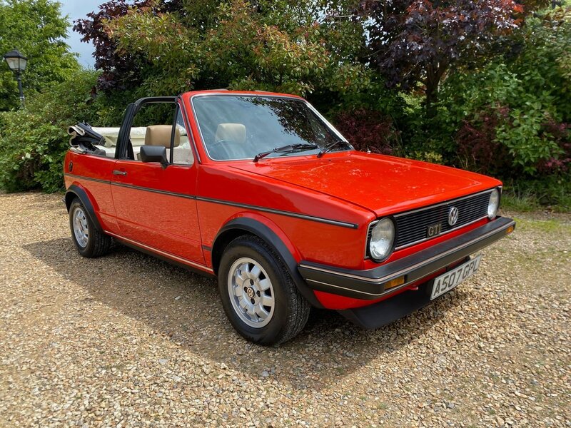 View VOLKSWAGEN GOLF MK1 CABRIOLET GTI