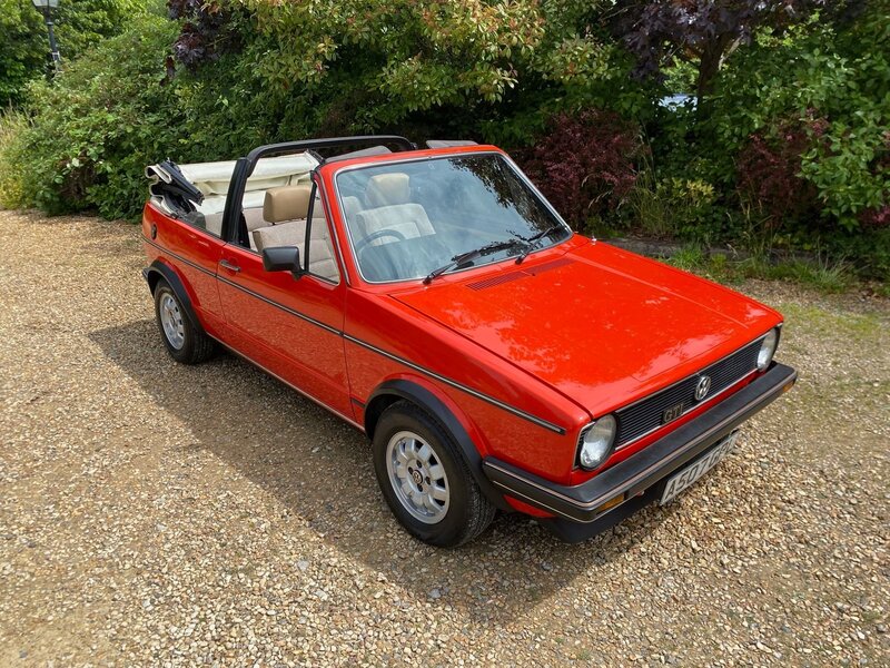 View VOLKSWAGEN GOLF MK1 CABRIOLET GTI