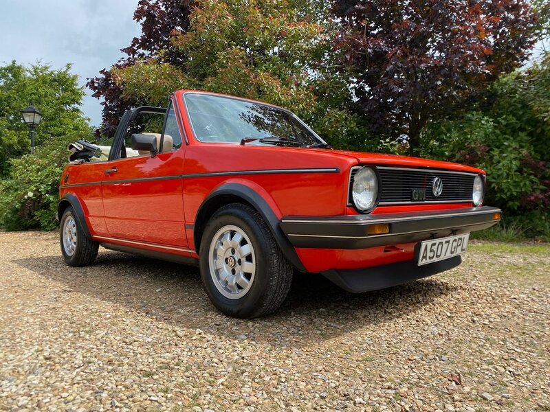 View VOLKSWAGEN GOLF MK1 CABRIOLET GTI