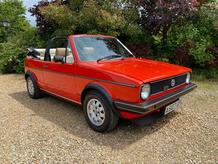 VOLKSWAGEN GOLF MK1 CABRIOLET GTI